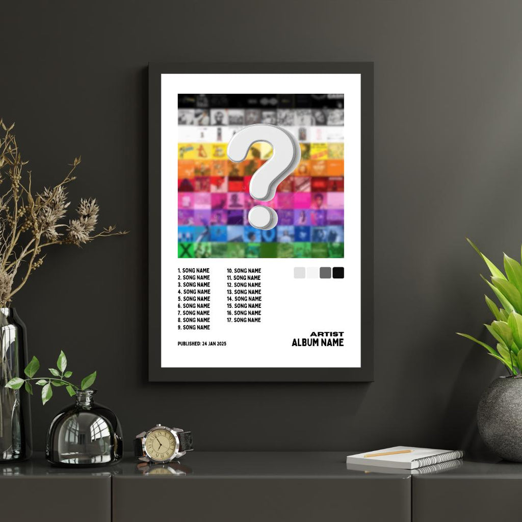 Personalized Music Tracklist Album