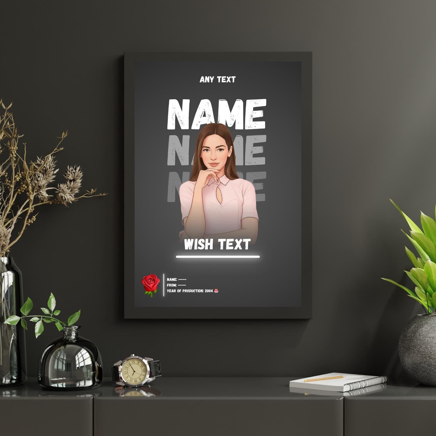 Cartoon Couple Portrait