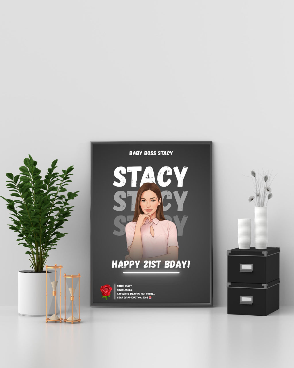 Cartoon Couple Portrait