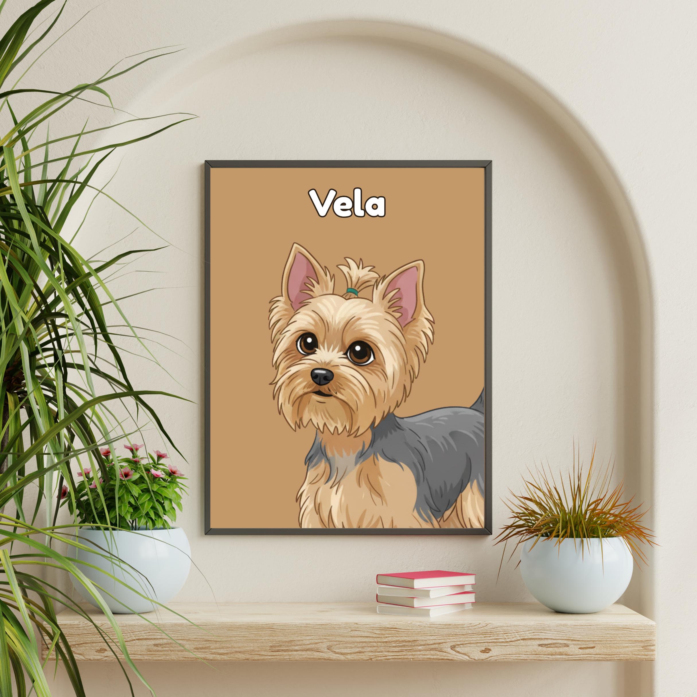Cartoon Pet Portrait