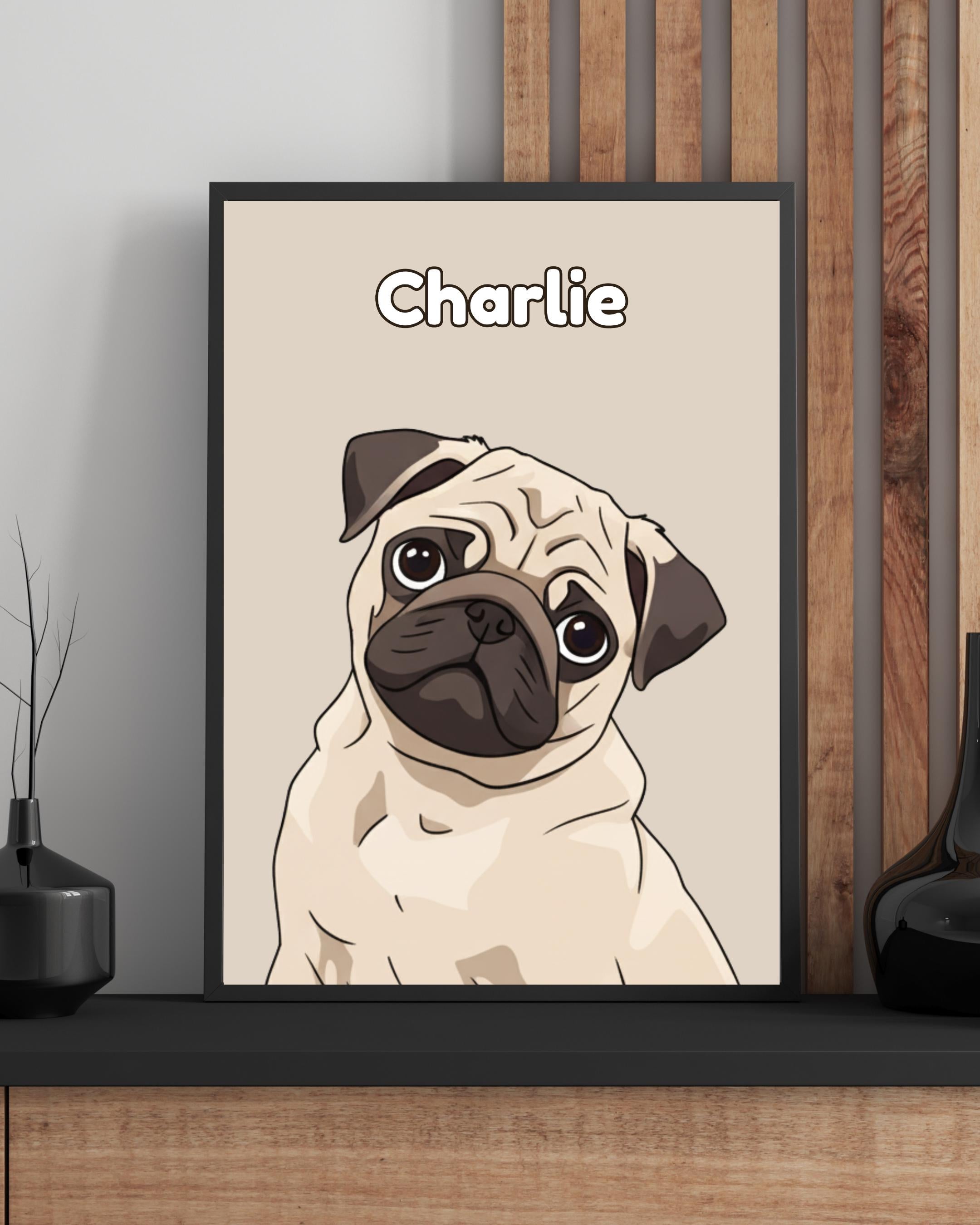 Cartoon Pet Portrait