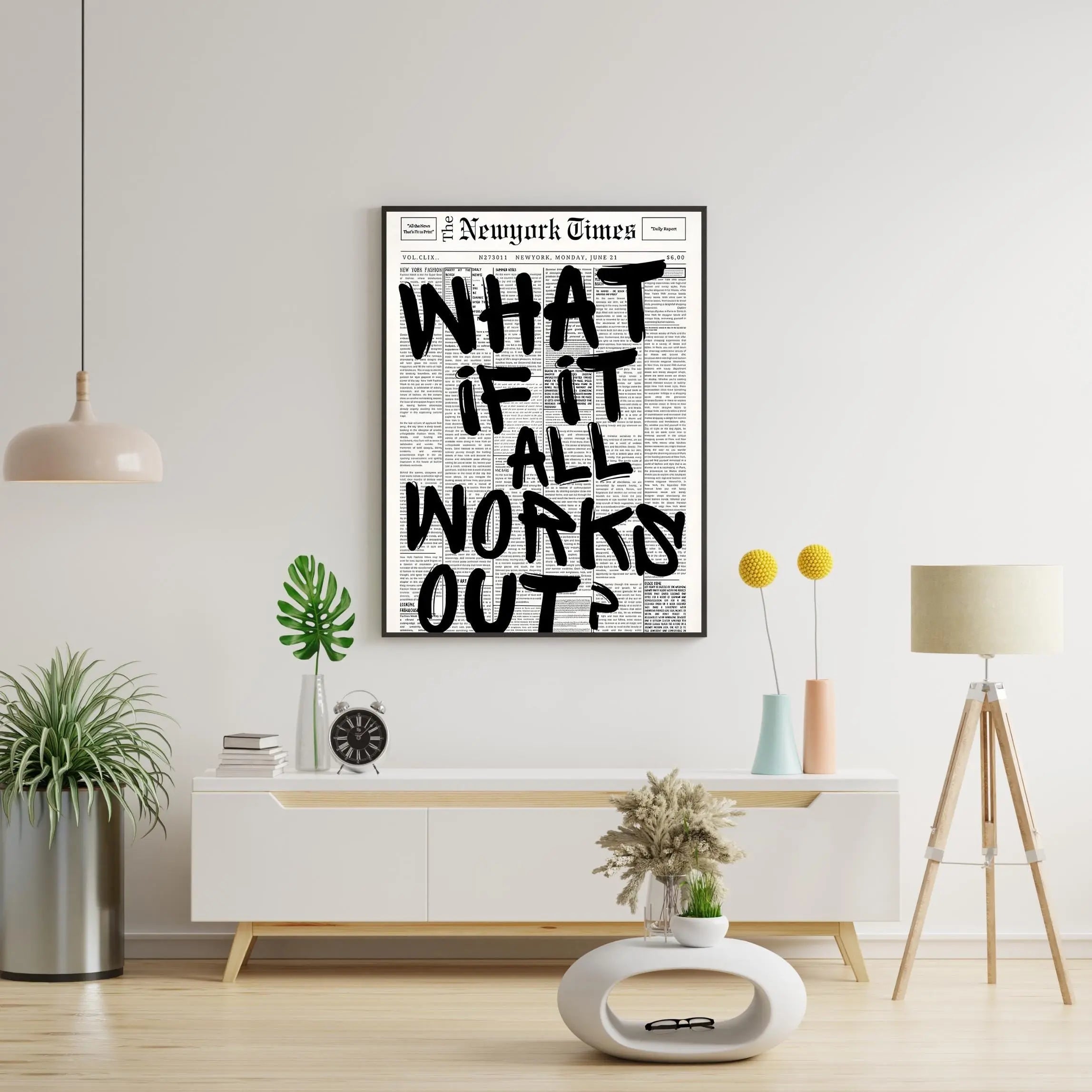 What if it all works out? Framory Prints