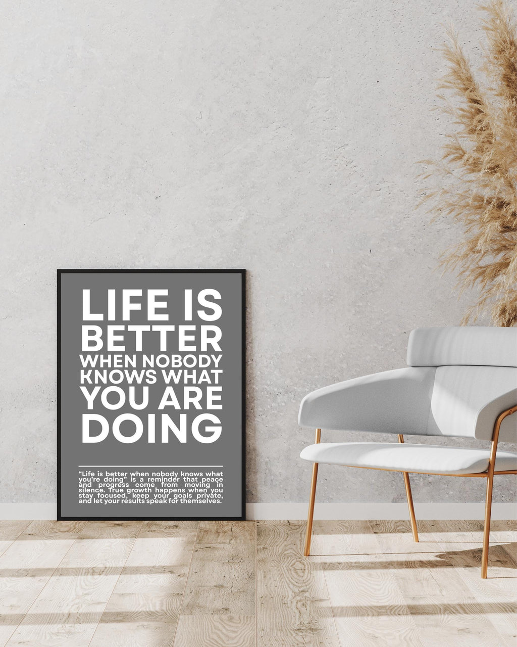 Life is Better When NOBODY Knows What You Are Doing