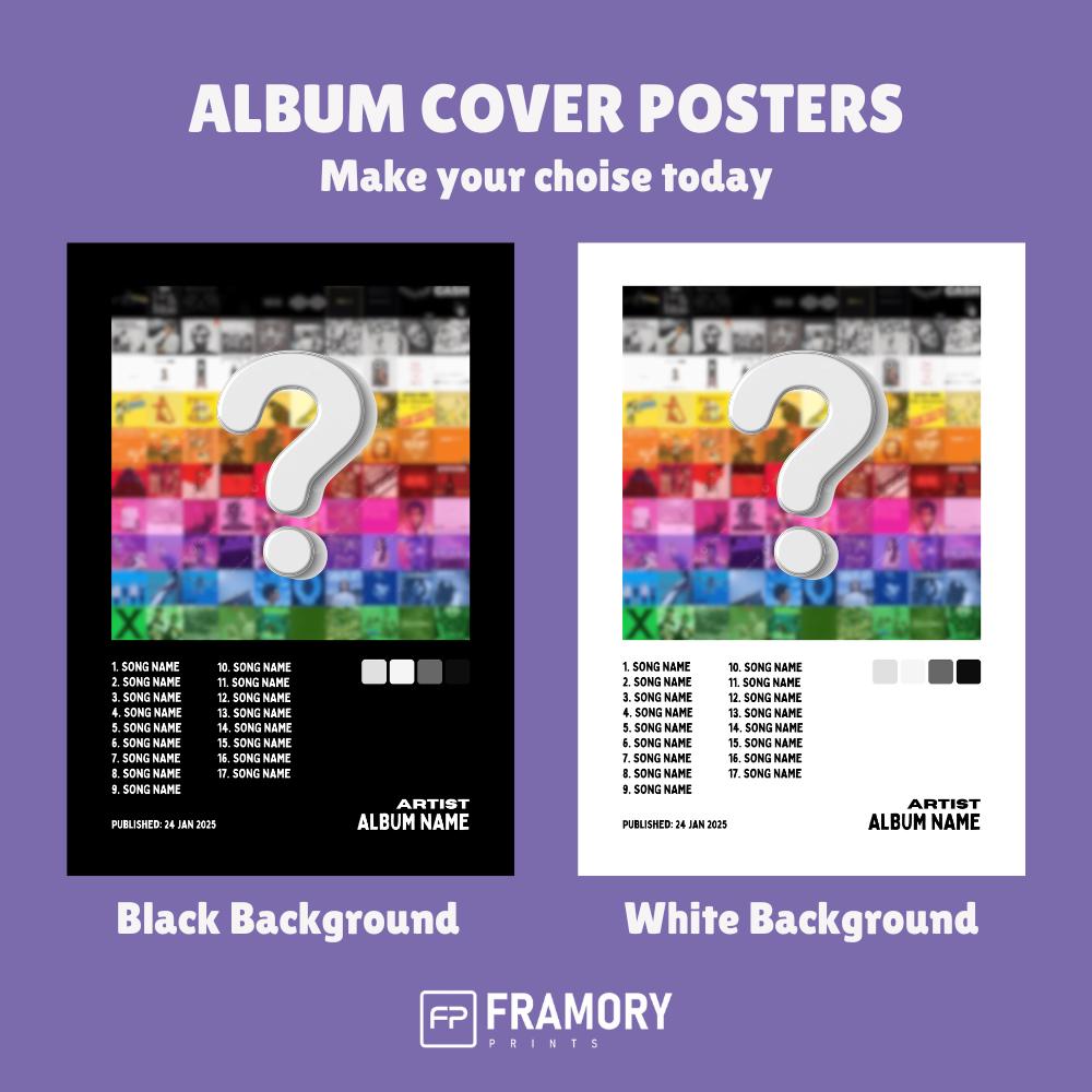 Personalized Music Tracklist Album