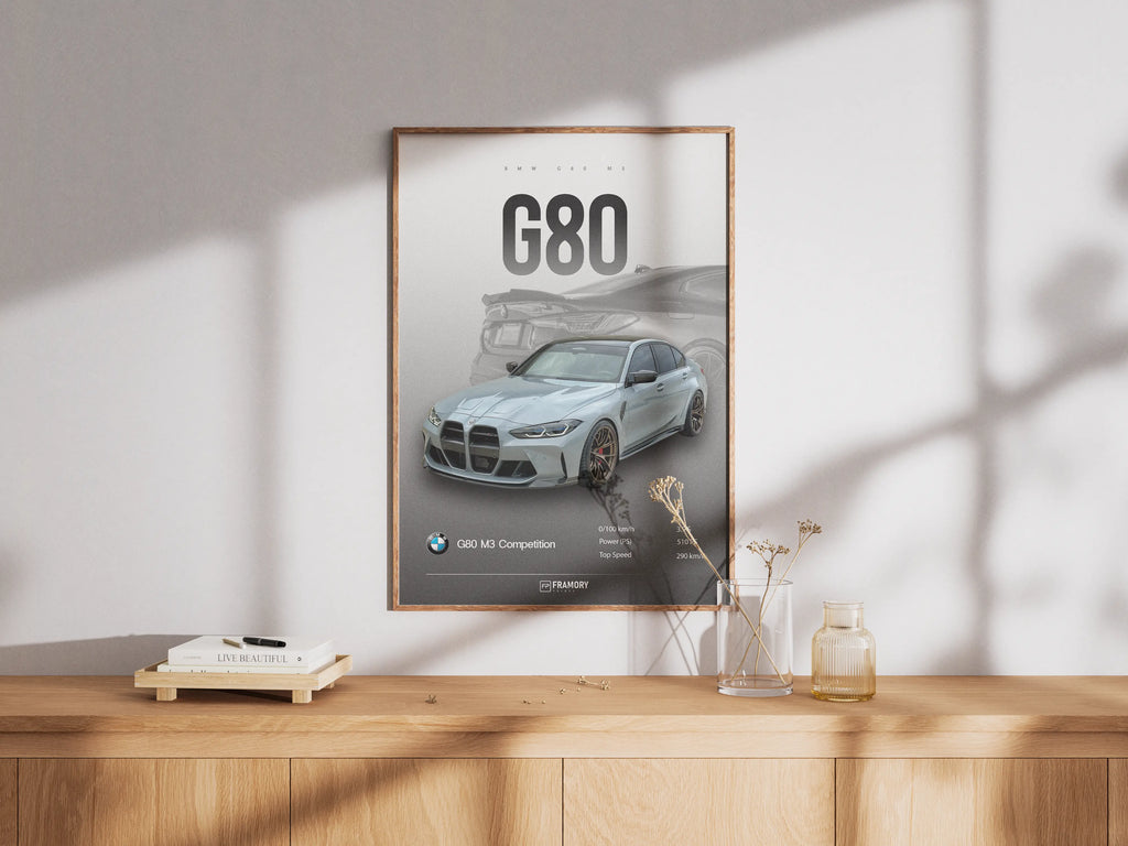BMW G80 M3 CS Framory Prints