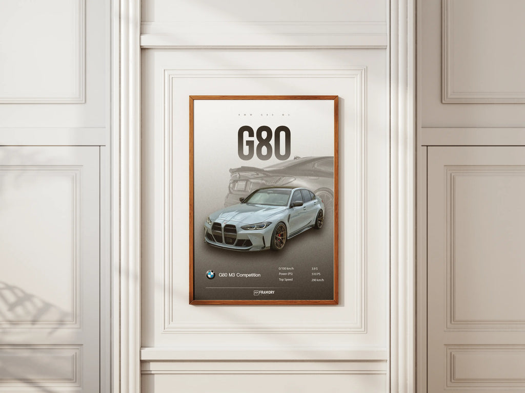 BMW G80 M3 CS Framory Prints