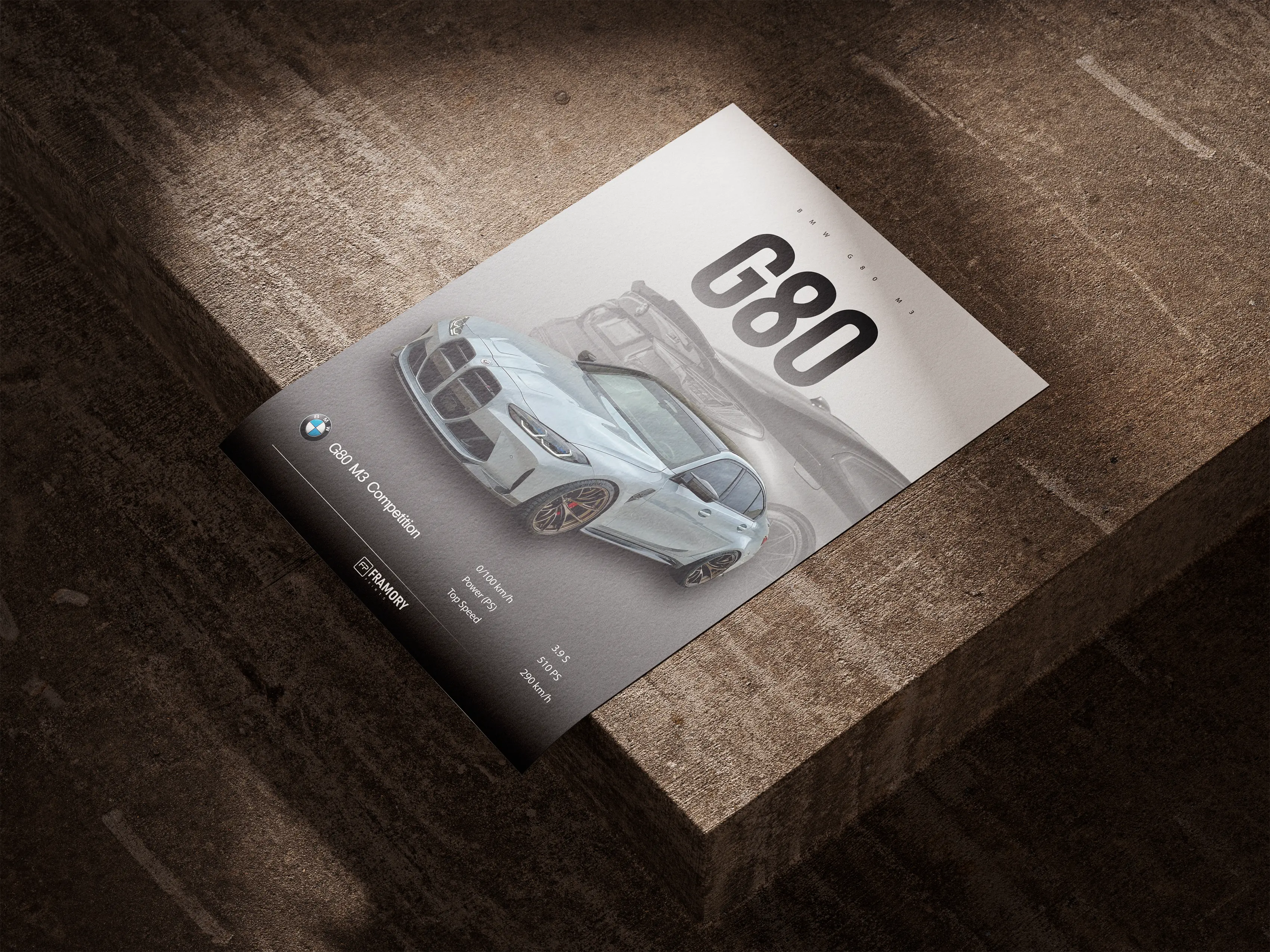 BMW G80 M3 CS Framory Prints