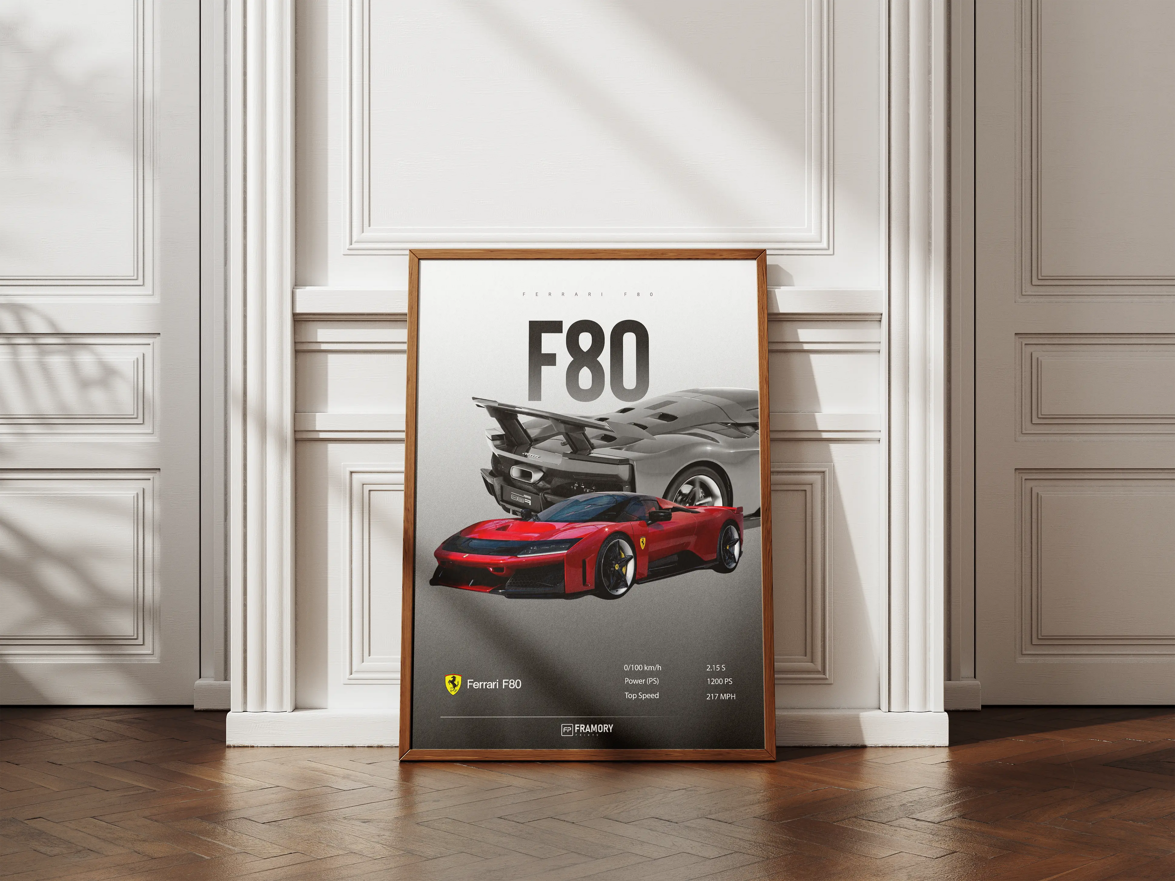 Ferrari F80 Framory Prints
