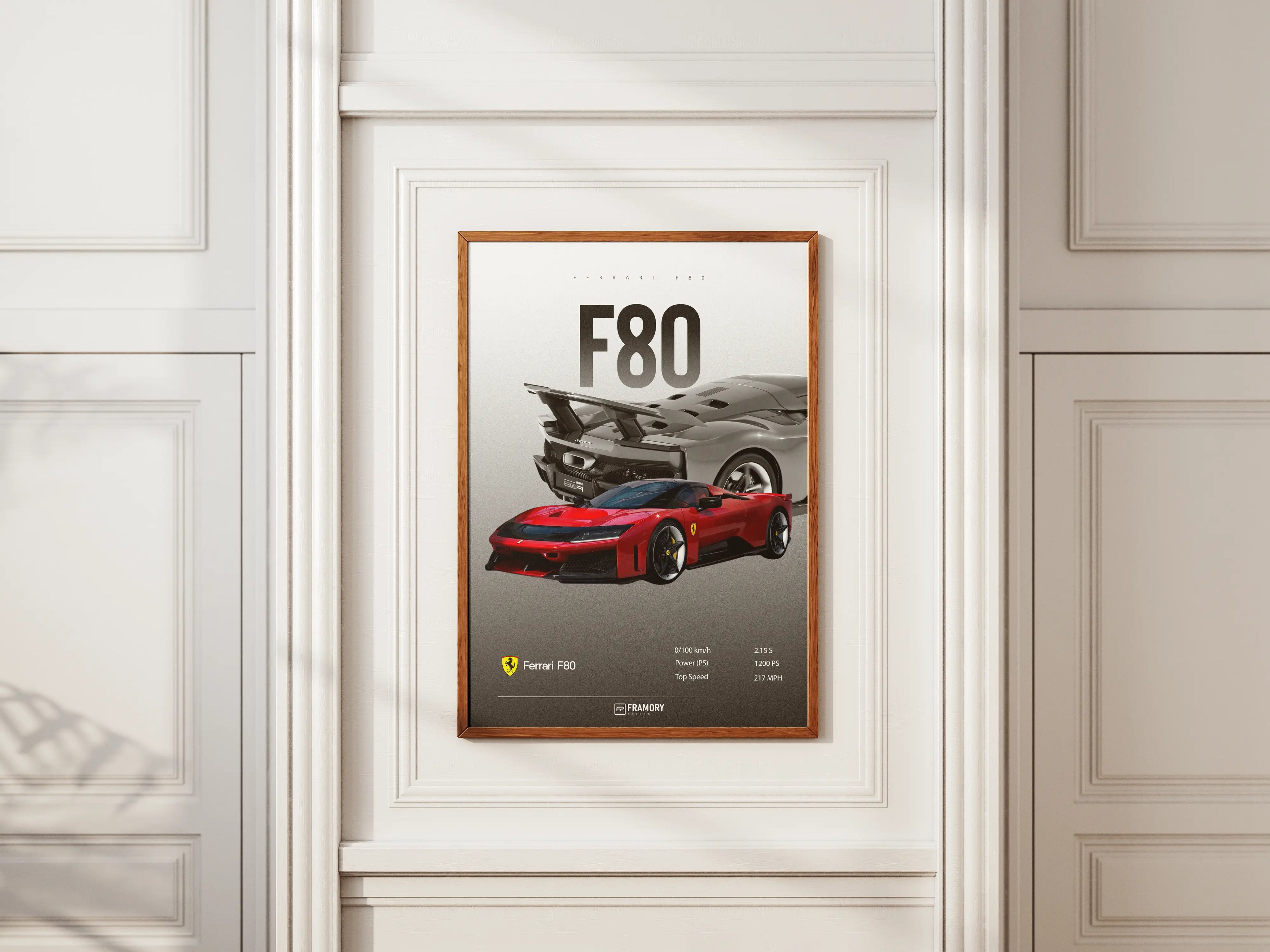Ferrari F80 Framory Prints