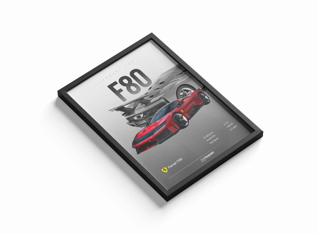 Ferrari F80 Framory Prints