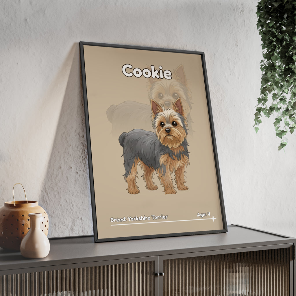 Cartoon Custom Pet Poster