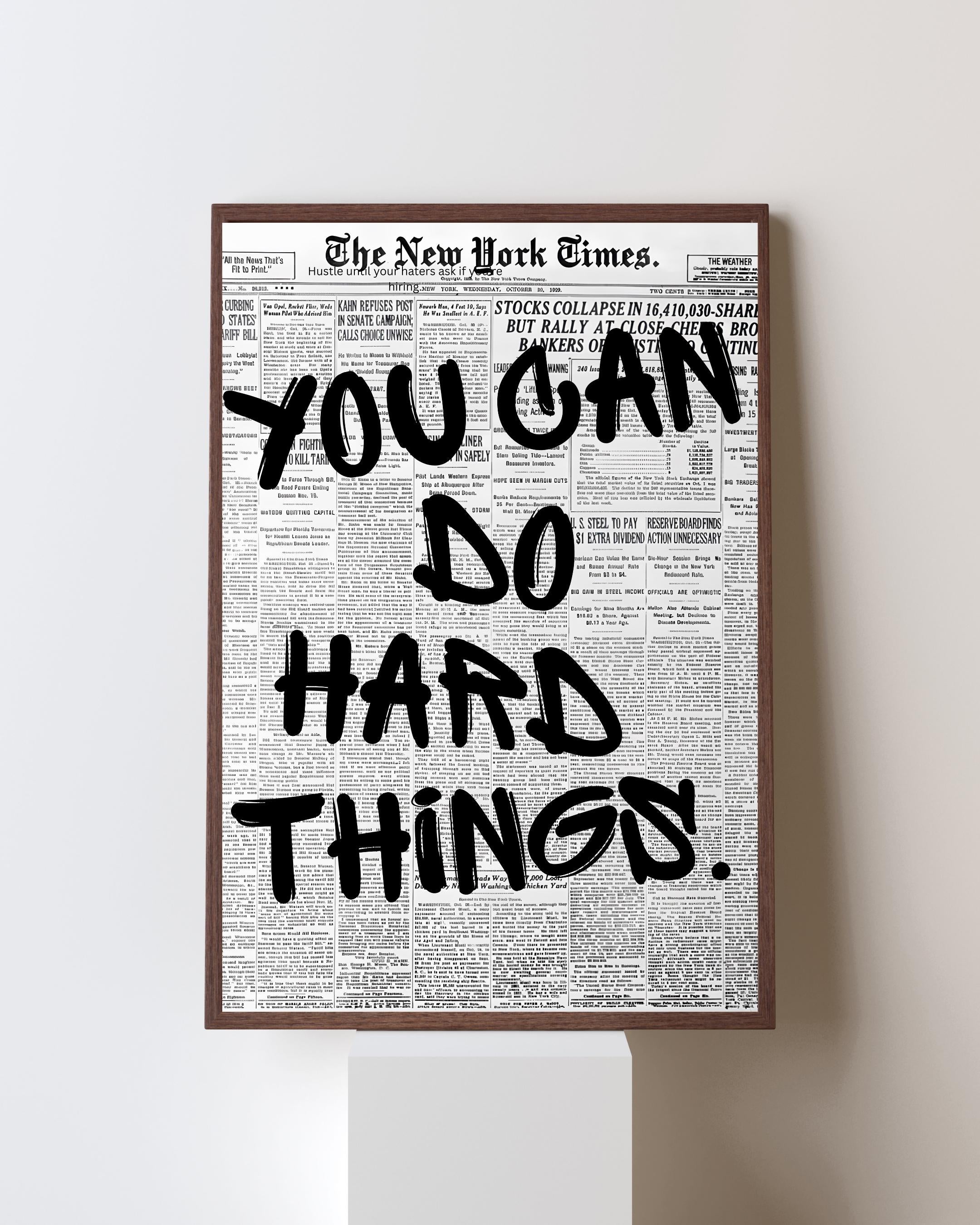 You Can Do Hard Things.