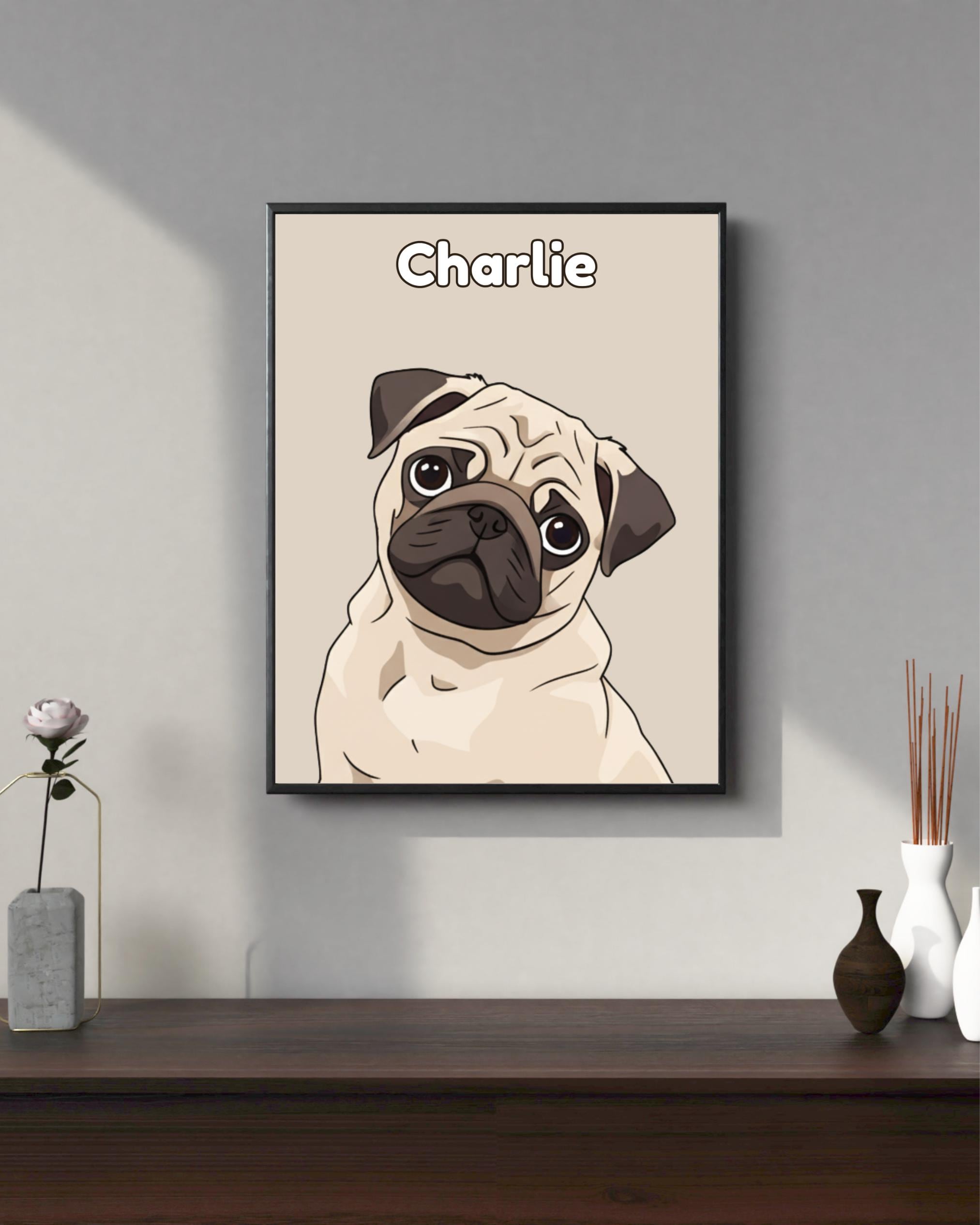 Cartoon Pet Portrait