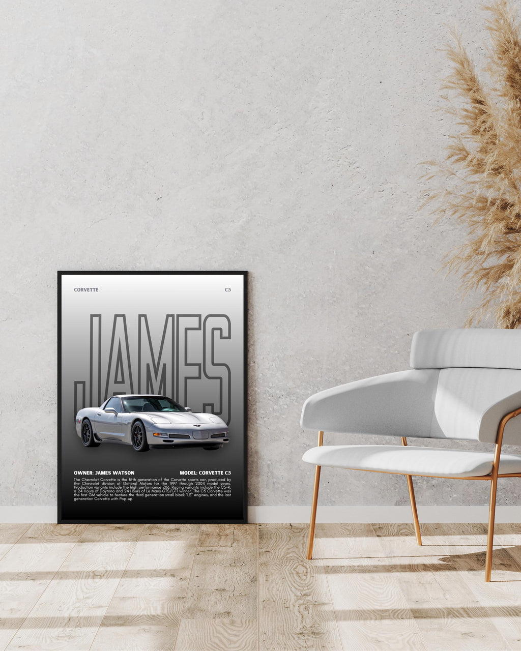 Personalized Car Poster
