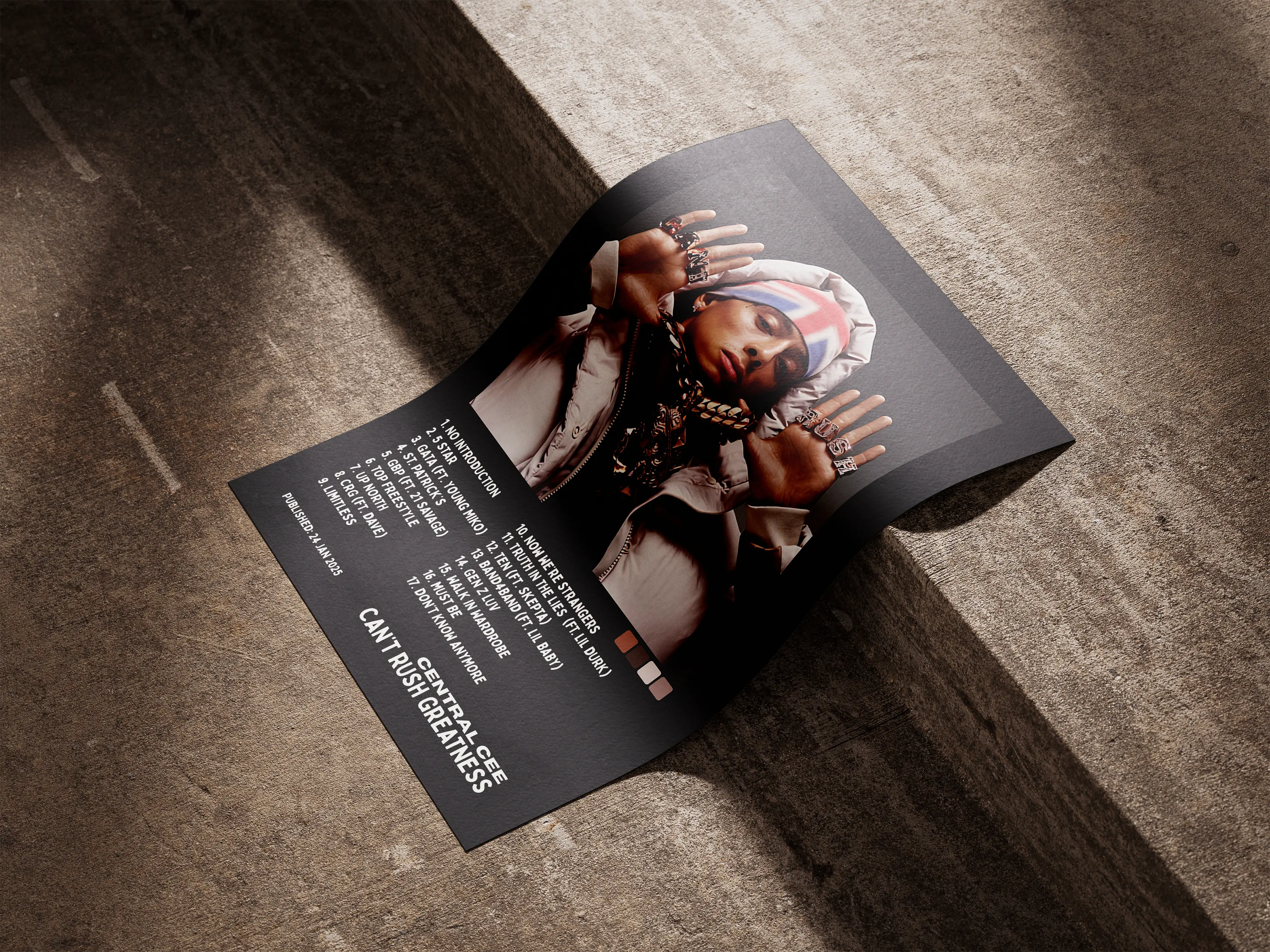 Can't Rush Greatness - Central Cee Framory Prints