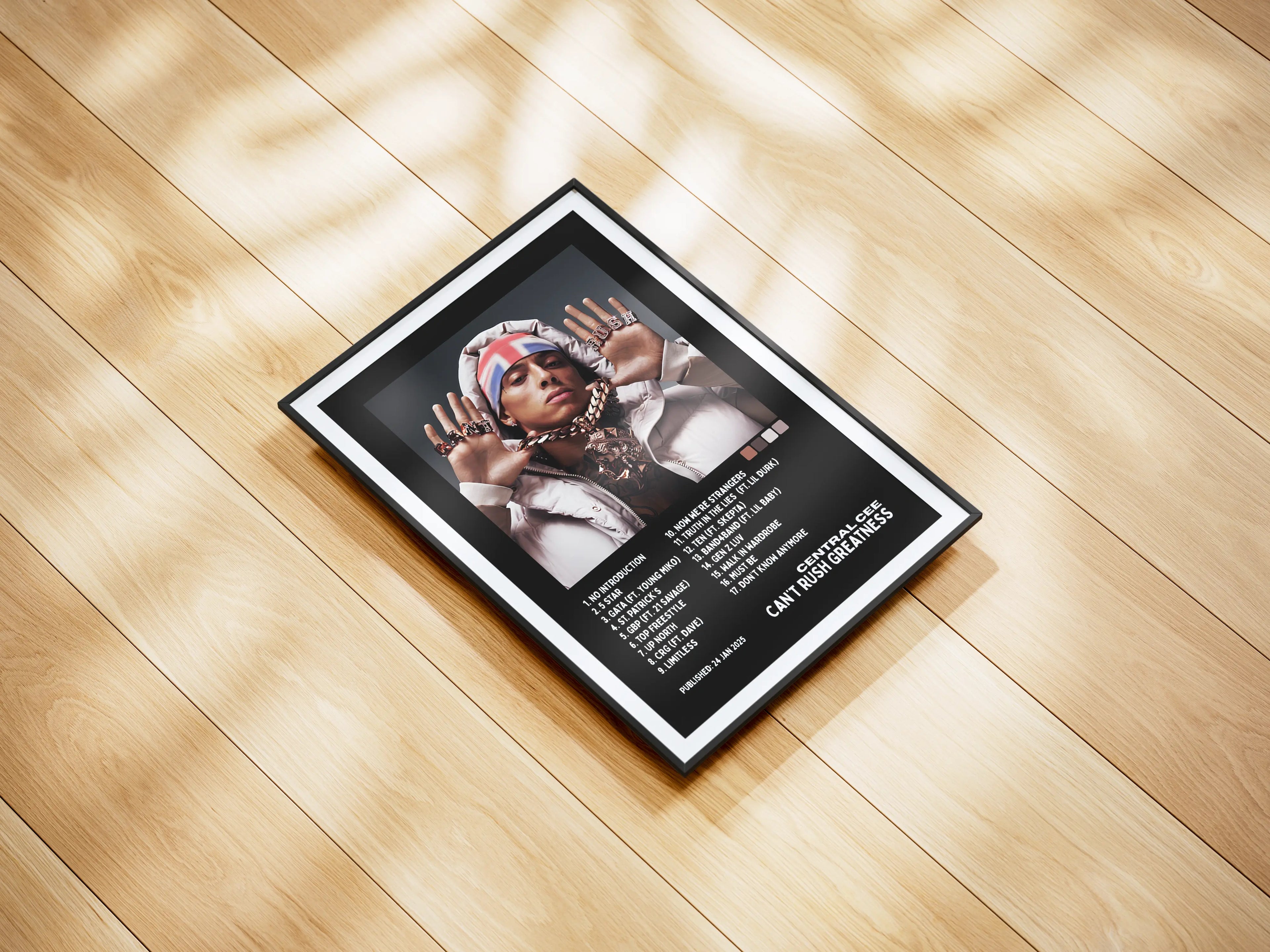 Can't Rush Greatness - Central Cee Framory Prints