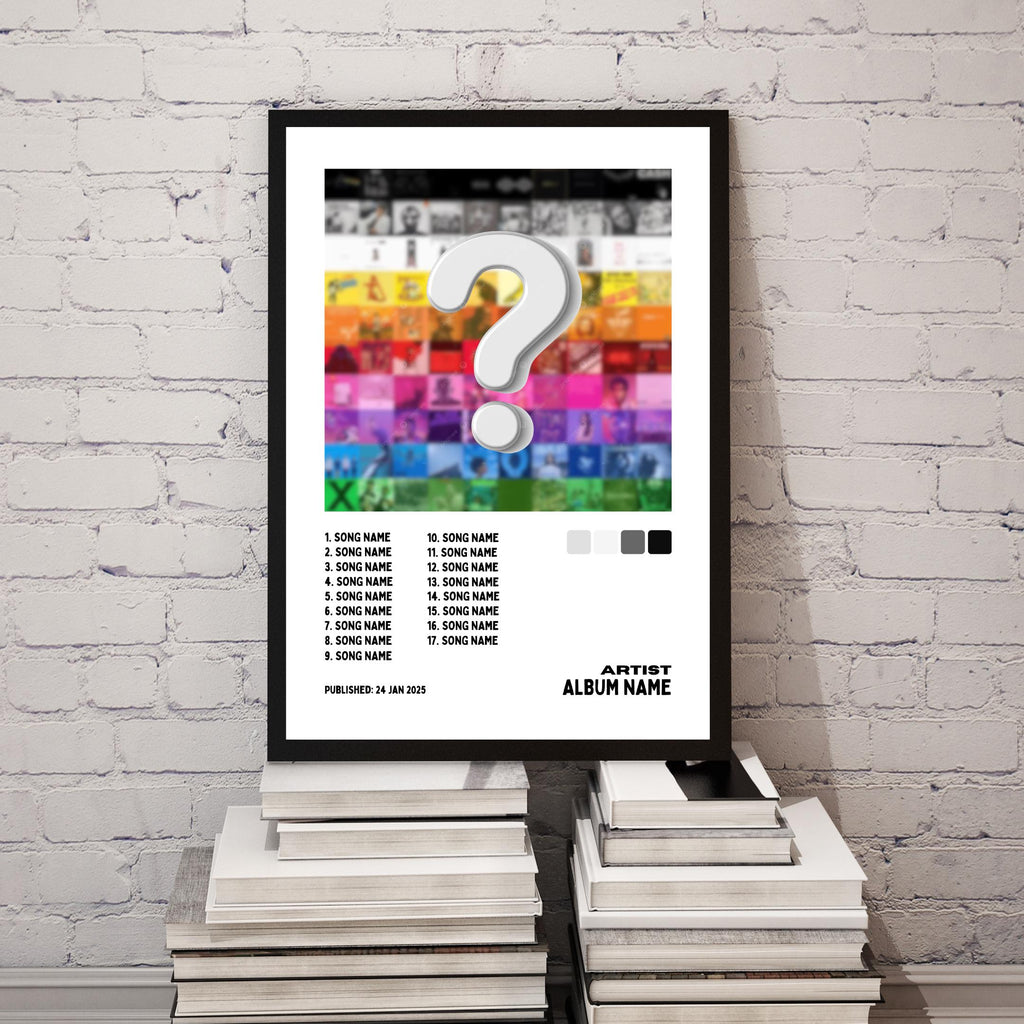 Personalized Music Tracklist Album